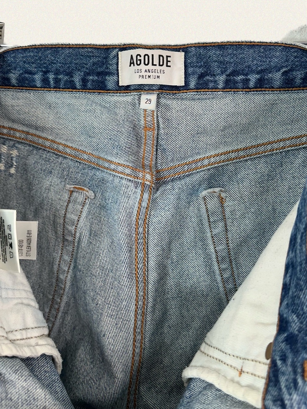 Agolde Parker Cut-Off Short - Picture 9 of 10